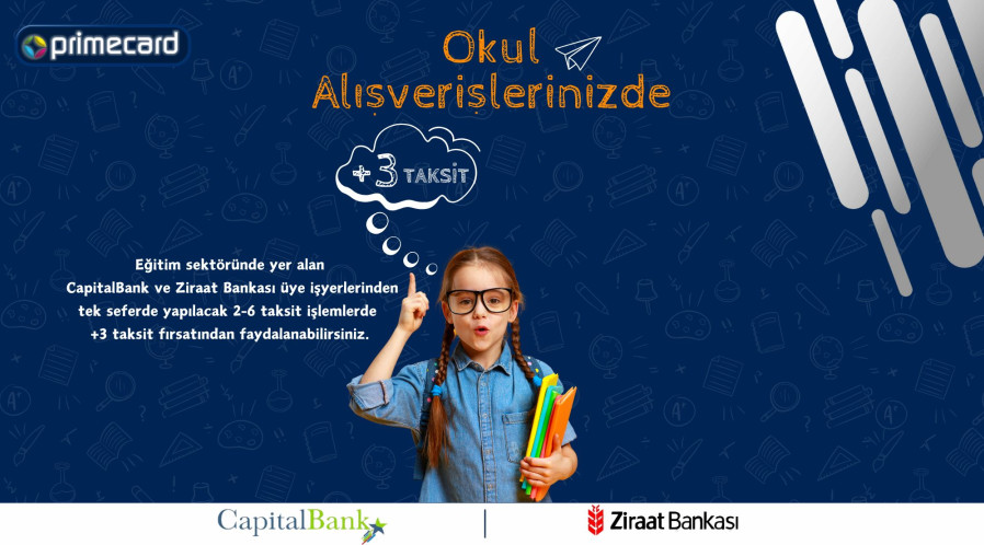 Eğitim Sektöründe +3 Taksit